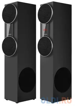 Ginzzu GM-325, Акустическая система 2.0, 2x60W/BT/USB/SD/FM/AUX/ДУ