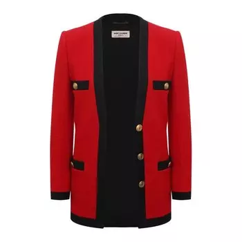 Шерстяной жакет Saint Laurent