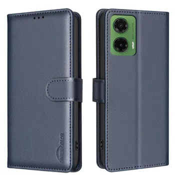 Чехол-книжка с защитой от RFID-блокировки для Xiaomi 12 13T, кожаный держатель для карт, чехол-книжка для Redmi A3 14C K70 A2 A1 Plus Note 12 13 Note9, чехол-кошелек Redmi Poco X6 Pro чёрный