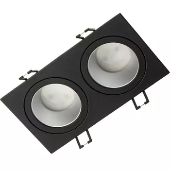 Светильник встраиваемый GU5.3 черный 40 Вт IP20 Ritter Artin (51420 6)