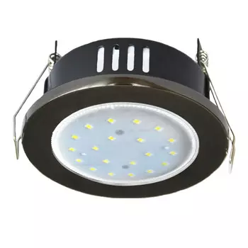 Светильник встраиваемый GX53 черный 10 Вт IP65 Ecola H9 (FB5365ECB)