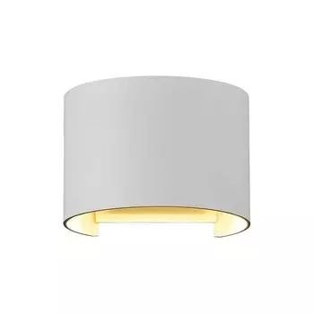 Светильник светодиодный садово-парковый настенный Outdoor Fulton белый 3000К 6 Вт IP54 (O573WL-L6W)