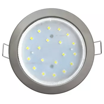 Светильник встраиваемый GX53 хром 10 Вт IP20 Ecola H4 (10 шт.) (FS5310ECB)