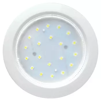 Светильник встраиваемый GX53 с подсветкой белый 10 Вт IP20 Ecola H4 LD5300 (SW53LDEFB)
