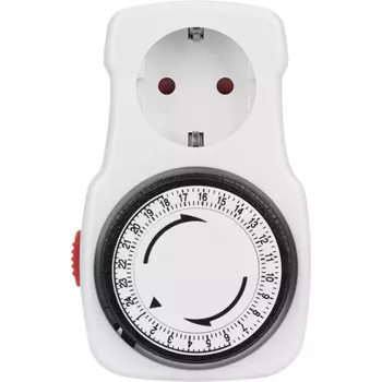 Таймер механический Duwi IP20 230 В белый (66987 2)