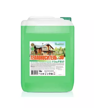 Теплоноситель Eco Therm VITA PRO -30 °С 10 кг на основе пропиленгликоля