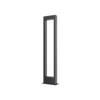 Светильник светодиодный садово-парковый Outdoor Bonn графит 1000 мм 3000К 10 Вт IP65 (O425FL-L10GF)