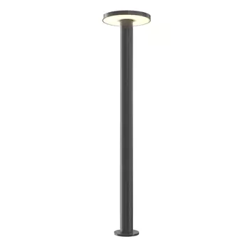 Светильник светодиодный садово-парковый Outdoor Wald графит 800 мм 3000К 12 Вт IP65 (O420FL-L12GF1)