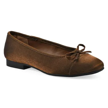 Балетки широкие Bocci от White Mountain, bronze shimmer fabric
