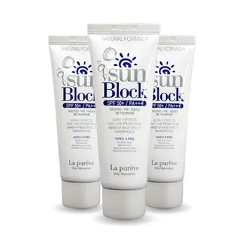 La Pureve UV Солнцезащитный крем SPF50+ PA+++ 50мл*3Pcs/5Pcs/10Pcs 3Pcs