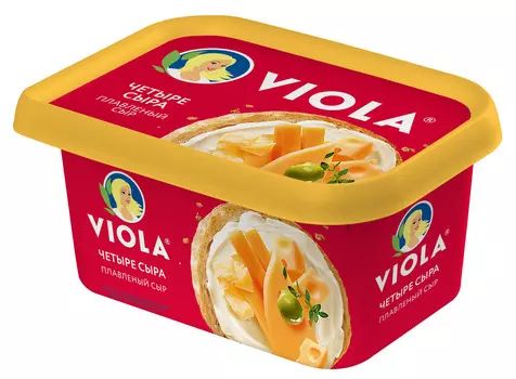 БЗМЖ Сыр плав Valio Viola с грибами 50% 400г Россия