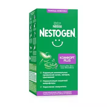 БЗМЖ Сухая смесь Nestogen Комфорт 1 с рождения 350г