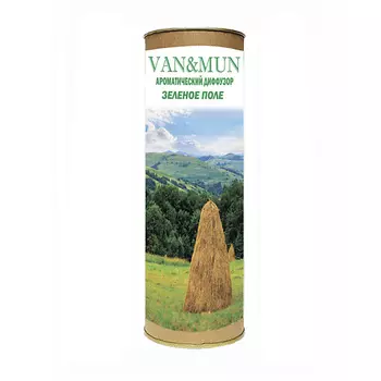 VAN&MUN Ароматический диффузор Зеленое поле с палочками 45.0