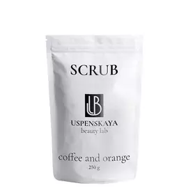 USPENSKAYA BEAUTY LAB Кофейный скраб для тела «Кофе и апельсин» 250.0