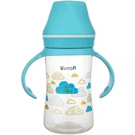 UVITON Бутылочка с широким горлышком и ручками