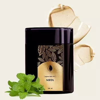 VAB COSMETICS Крем-Микс №1 Мята для лица антивозрастной питательный против сухости и шелешений 100.0
