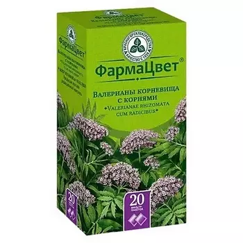 АПТЕКА Валериана корневища с корнями 1,5г N20