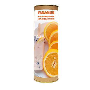 VAN&MUN Ароматический диффузор Апельсиновый пломбир с палочками 45.0