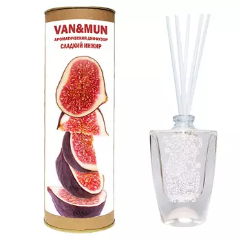 VAN&MUN Ароматический диффузор Сладкий Инжир с палочками 45.0