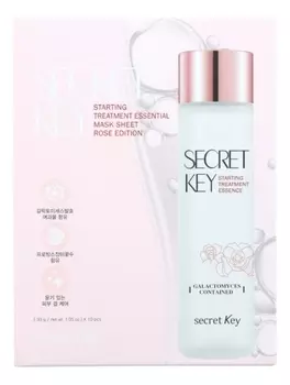 Антивозрастная маска для лица Starting Treatment Essential Mask Sheet Rose Edition 30г: Маска 1шт