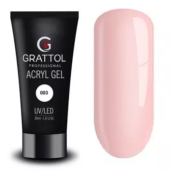 Grattol, Acryl Gel №03, 30 мл
