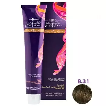 Hair Company, Крем-краска Inimitable Color 8.31, светло-русый глазированный каштан