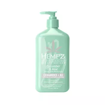 HEMPZ, Молочко для тела "Огурец и алое", 500 мл