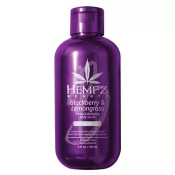 HEMPZ, Скраб для тела "Ежевика и Лемонграсс", 237 мл