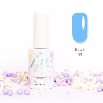 HIT Gel, Гель-лак Blue №03