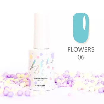 HIT Gel, Гель-лак Flowers №06