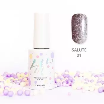 HIT Gel, Гель-лак Salute №01