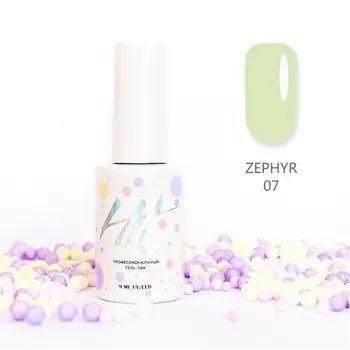 HIT Gel, Гель-лак Zephyr №07 (УЦЕНКА)