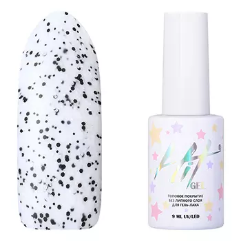 HIT Gel, Топ для гель-лака Dalmatian, 9 мл