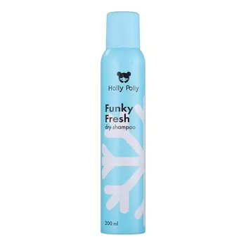 Holly Polly, Сухой шампунь для всех типов волос Funky Fresh, 200 мл
