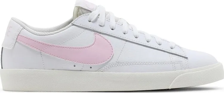 Кроссовки Nike Blazer Low, бело-розовый