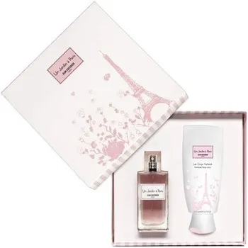JEAN COUTURIER Coffret un Jardin Paris Туалетная вода 100 мл с парфюмированным молочком для тела 100 мл