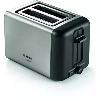 Тостер Bosch TAT3P420 970Вт нержавеющая сталь/черный