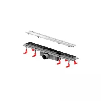 Трап для душа затв. Tile 90см AM.PM PrimeFlow W02SC-U11-090-04SB сталь