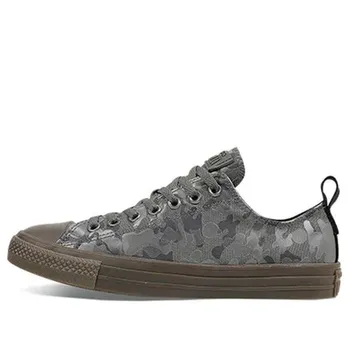 Кроссовки chuck taylor all star low 'camo' Converse, серый