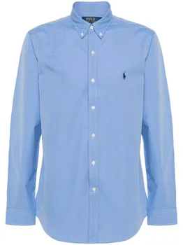 Рубашка с логотипом Polo Pony POLO RALPH LAUREN, синий