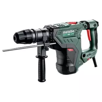 Профессиональный перфоратор Metabo KHE 5-40 600391500 (сетевой, тип патрона SDS-max, долбление, вес 7.1 кг, кейс)
