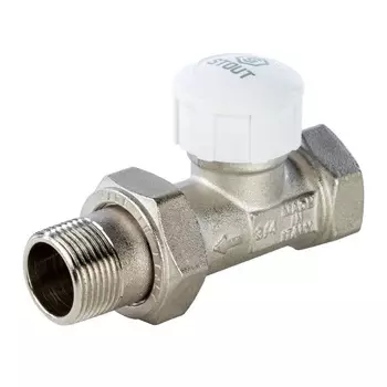 Прямой термостатический клапан Stout SVT-0003-000020, 3/4"