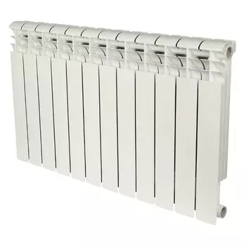Радиатор биметаллический Rommer Profi BM 500 (BI500-80-80-150) 12 секций (RAL9016)