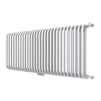 Радиатор Rommer RST-205028-010 RST 2050/28, стальной, 2 трубчатый, боковое подключение RAL9016