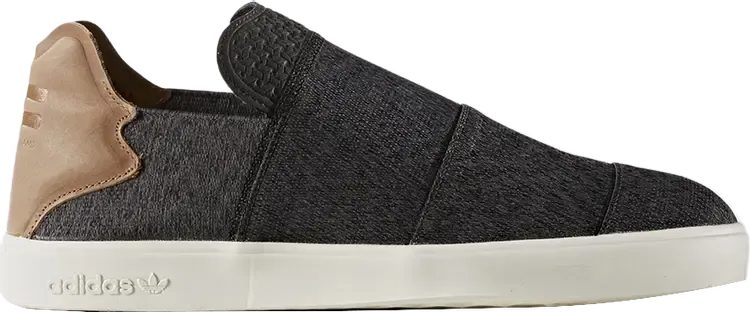 Кроссовки Adidas Pharrell Williams x Elastic Slip-On 'Core Black', черный