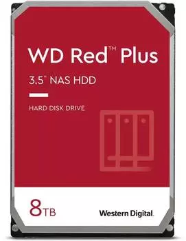Жесткий диск WD Red Plus 8Tb WD80EFZZ