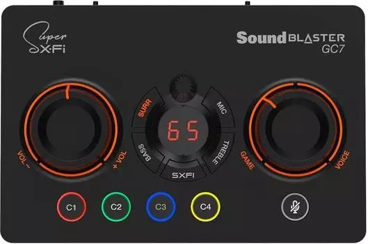 Звуковая карта USB Creative Sound BlasterX GC7 (70sb185000000)