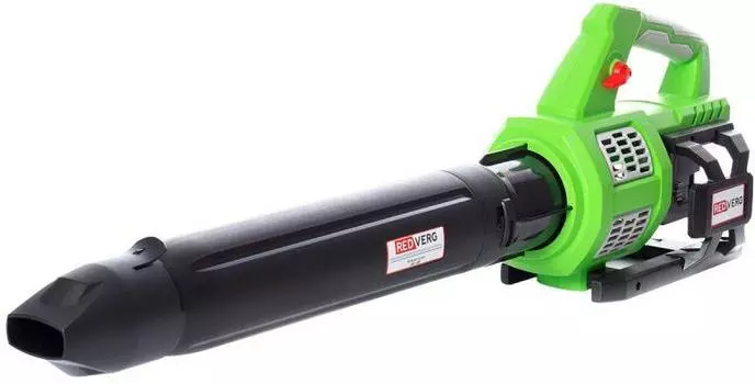Воздуходувка RedVerg RD-B36V/BL черный/зеленый
