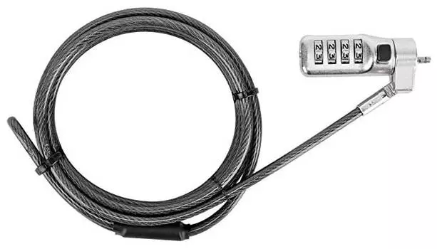 Замок Targus DEFCON 3-in-1 серебристый (asp86glx-25-s)