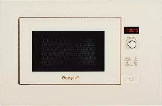 Встраиваемая микроволновая печь Weissgauff HMT-203 слоновая кость (404315)